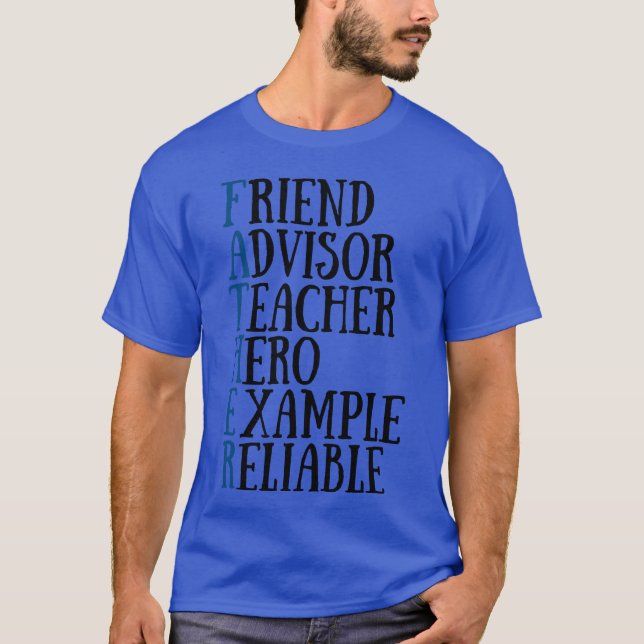 Camiseta Padre Amigo de Acronym (Anverso)