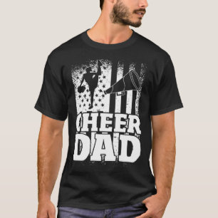 Camiseta Padre animador de la bandera de Estados Unidos, Ch
