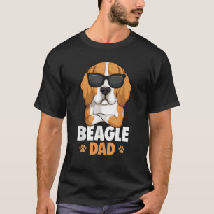 Camiseta Padre Beagle Perro Padre Hombres 