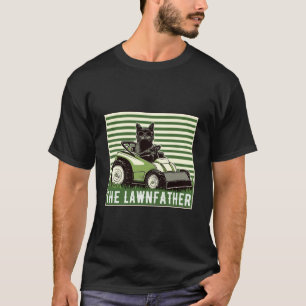 Camiseta Padre Cortacésped De Jardín De Gatos Ley Padre De 