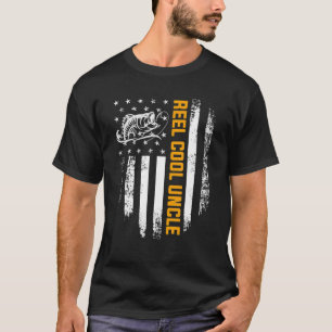 Camiseta Padre Day Bandera de EE.UU. Famoso tío de Guay de 