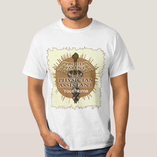 Camiseta Padre de Asistente Médico (Anverso)