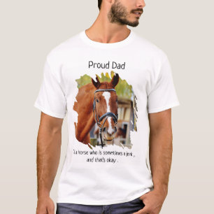 Camiseta Padre de Caballo - Divertido caballo diciendo - Fo