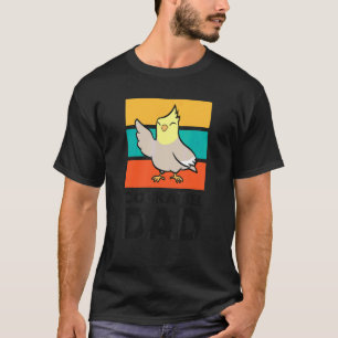 Camiseta Padre de cacatúa Cacatúa Loro Pájaro Dueño de caca