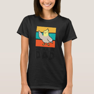 Camiseta Padre de cacatúa Cacatúa Loro Pájaro Dueño de caca