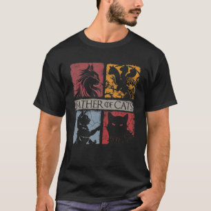 Camiseta Padre De Gatos - El Gato Ama Al Gato Papá Fabulos