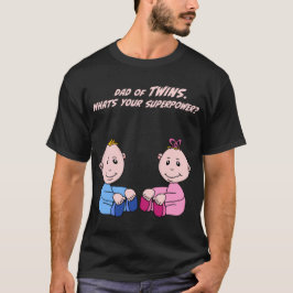 Camiseta Padre de gemelos