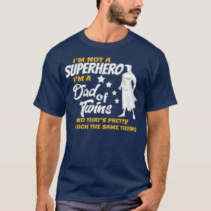 Camiseta Padre de gemelos con regalo gracioso