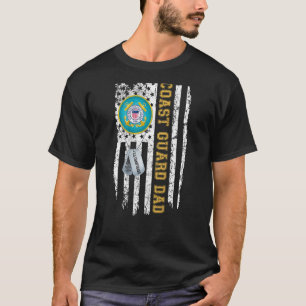 Camiseta Padre de graduación de la Guardia Costera de Bande
