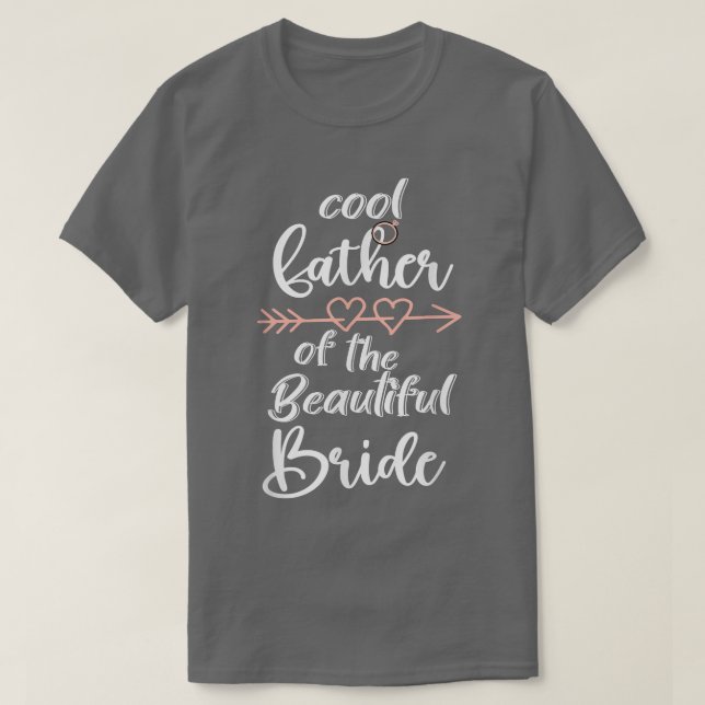 Camiseta Padre De Guay De La Hermosa Novia Papá Noel Weddi (Diseño del anverso)