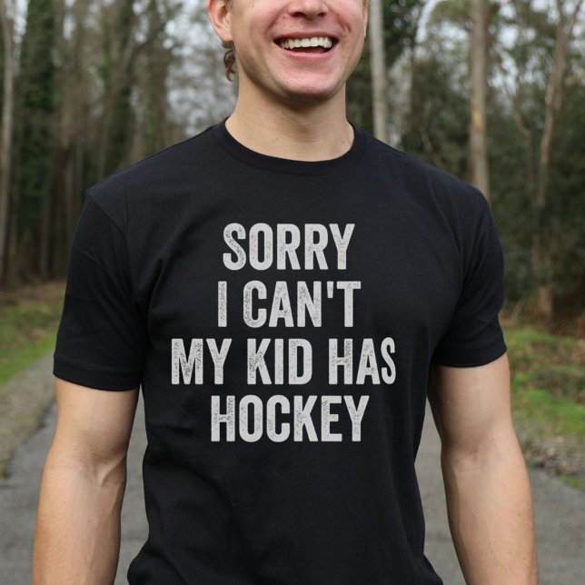 Camiseta Padre de hockey de hockey mamá papá es gracioso (Subido por el creador)