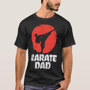 Camiseta Padre de Karate Luchador Arte Marcial Japonés Día 