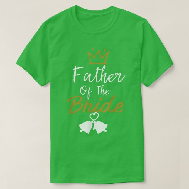 CAMISETA PADRE DE LA BRIDE DAD BODA MATCHING (Diseño del anverso)