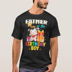 Camiseta Padre De La Familia De Animales De La Granja De Va