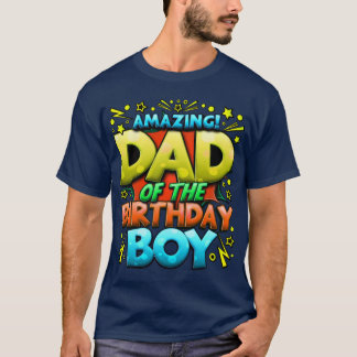 Camiseta Padre de la familia de cumpleaños