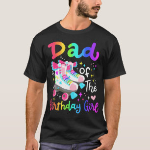 Camiseta Padre De La Familia De Patinaje Patinaje De Patina