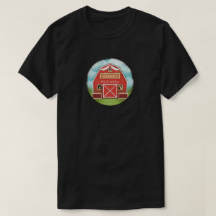 Camiseta Padre de la fiesta de cumpleaños de Barn