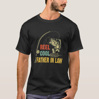 Camiseta Padre de la ley genial hombre pescando papá Día de