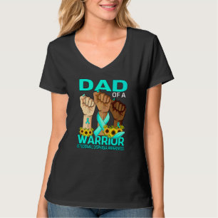 Camiseta Padre De La Mano De Un Guerrero Disfasia Ectodérmi