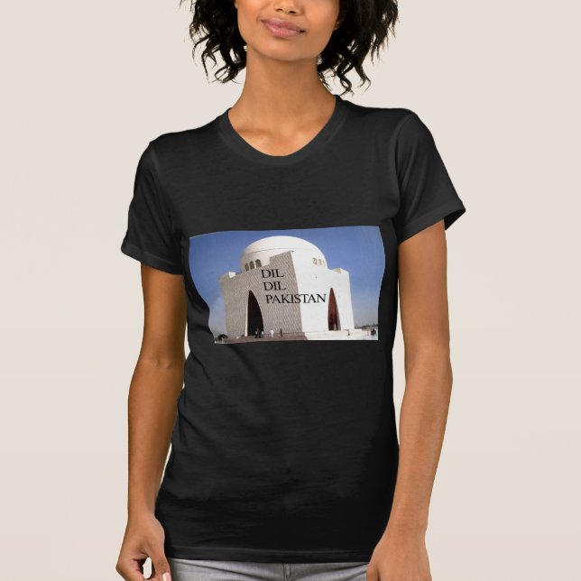 Camiseta Padre de la nación: Mazar-e-Quaid (Anverso)