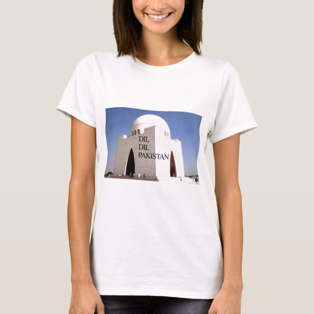 Camiseta Padre de la nación: Mazar-e-Quaid (Anverso)