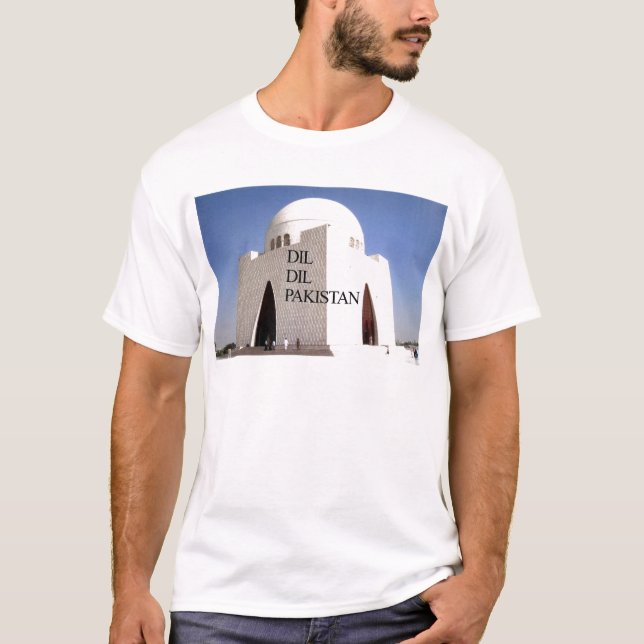 Camiseta Padre de la nación: Mazar-e-Quaid (Anverso)
