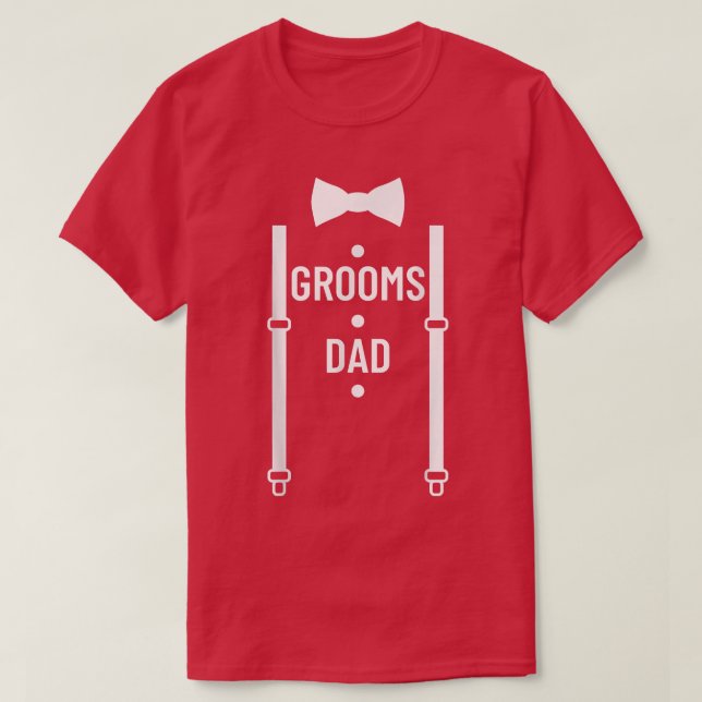 Camiseta Padre De La Noche De Boda De Los Madres (Diseño del anverso)