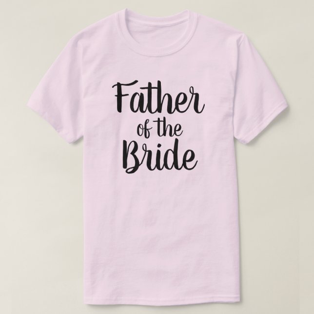Camiseta Padre de la novia (Diseño del anverso)