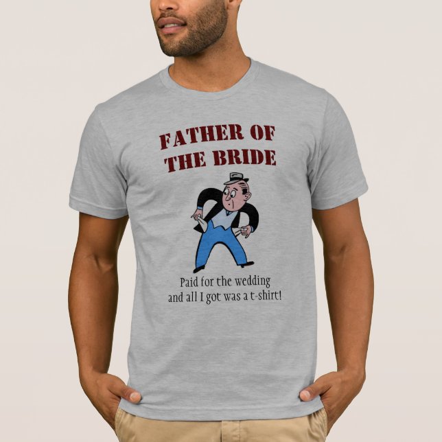 Camiseta Padre de la novia (Anverso)