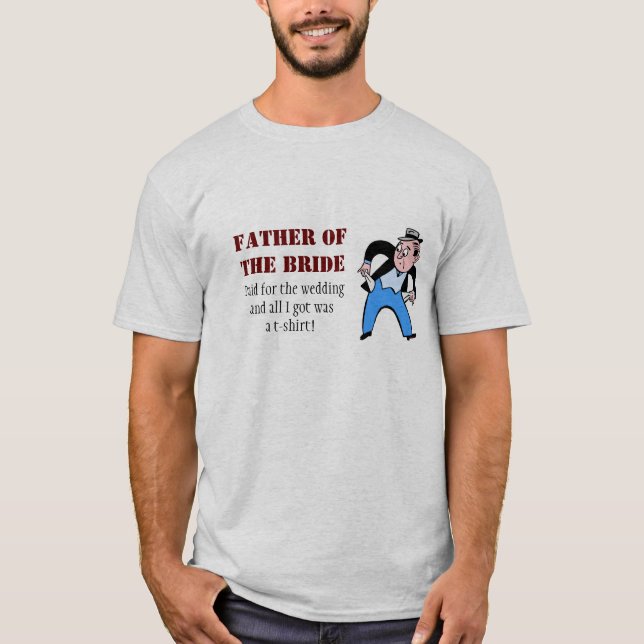 Camiseta Padre de la novia (Anverso)
