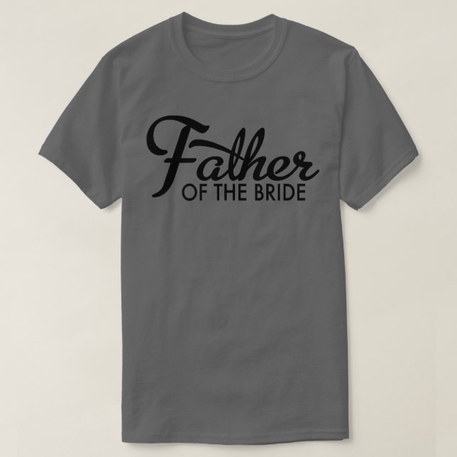 Camiseta Padre de la Novia Hombre (Diseño del anverso)