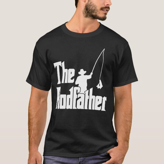 Camiseta Padre de la Rod - Pescando Dios Padre (Anverso)