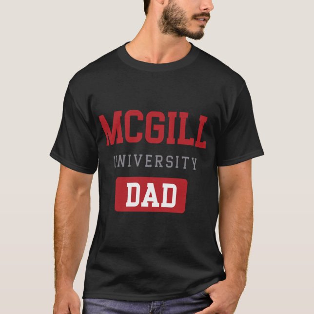 Camiseta Padre de la Universidad McGill (Anverso)