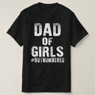 Camiseta padre de los chicas supera en número al día de l