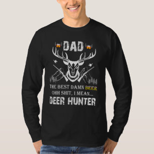 Camiseta Padre De Los Hombres - El Mejor Cazador De Cerveza