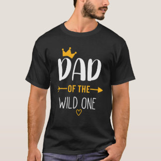 Camiseta PADRE De Los Padres Salvajes De Un Día De Papá Noe