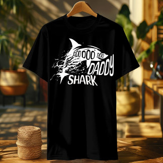 Camiseta padre de los tiburones hijo a la familia