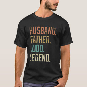 Camiseta Padre de marido Judo Legend Día del Padre