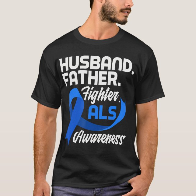 Camiseta Padre de marido lucha contra papá Guerrero Als (Anverso)