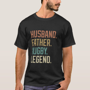 Camiseta Padre de marido Rugby Leyenda Día del Padre cumple