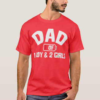 Camiseta padre de niño y chicas