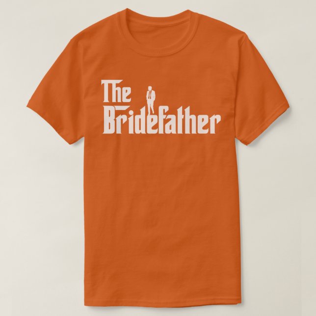 Camiseta Padre de novia Gran Padre de los Hombres de la Nov (Diseño del anverso)