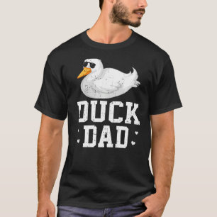 Camiseta Padre de pato macho estilo retro mejor padre de pa