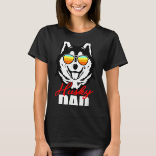 Camiseta Padre De Perro Husky Siberiano Para Papá Husky
