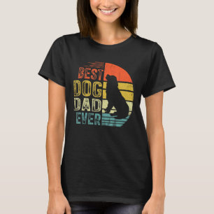 Camiseta Padre de perro más viejo de Terranova