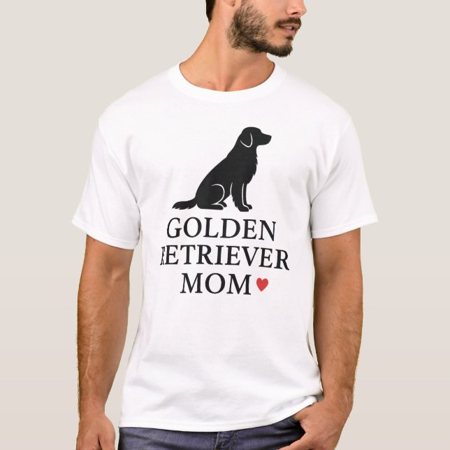 Camiseta Padre de perro orgulloso de Golden Retriever (Anverso)