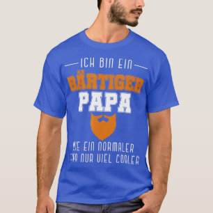 Camiseta Padre de portadora de barba divertida para hombres
