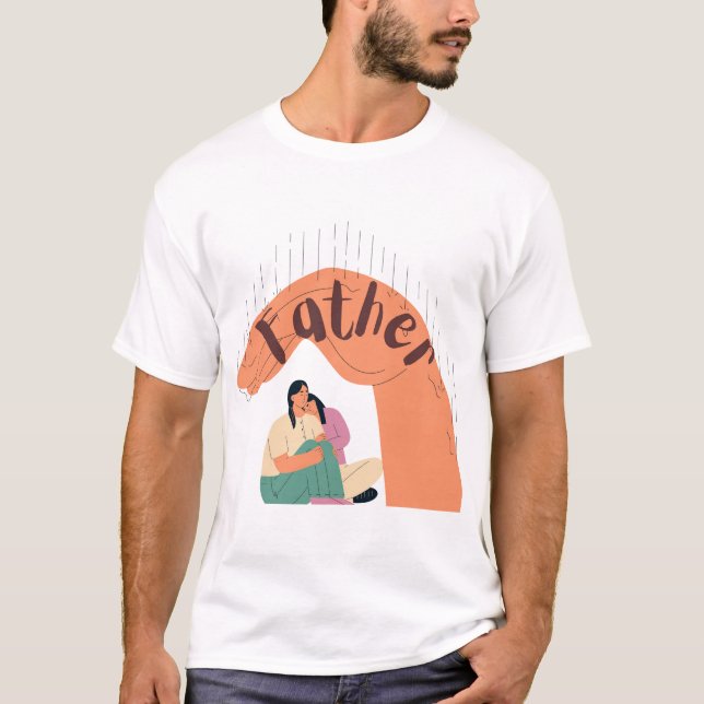 Camiseta Padre del año (Anverso)