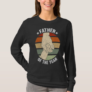 Camiseta Padre Del Año Nuevo Papá Feliz Padre