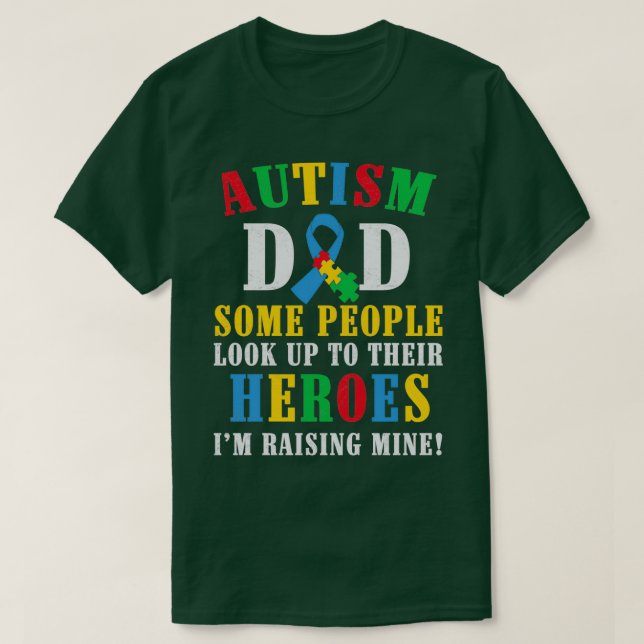 Camiseta Padre del autismo (Diseño del anverso)